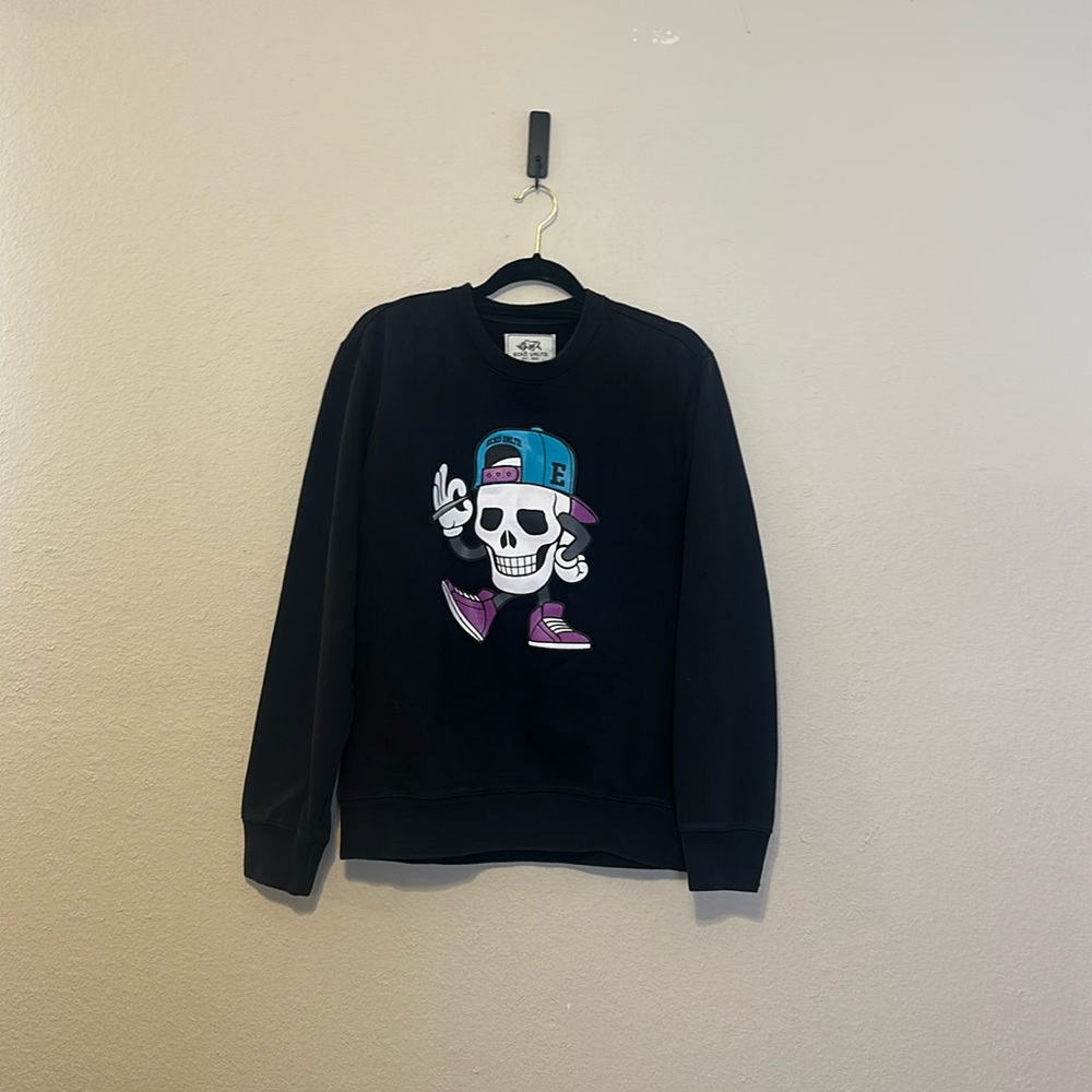 ECKO UNLTD Smoking Graphic Sweatshirt Size Medium
